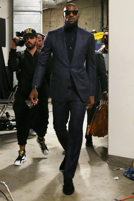 Lebron James Before Game One In Nba Finals, California - Lookbook Sur 