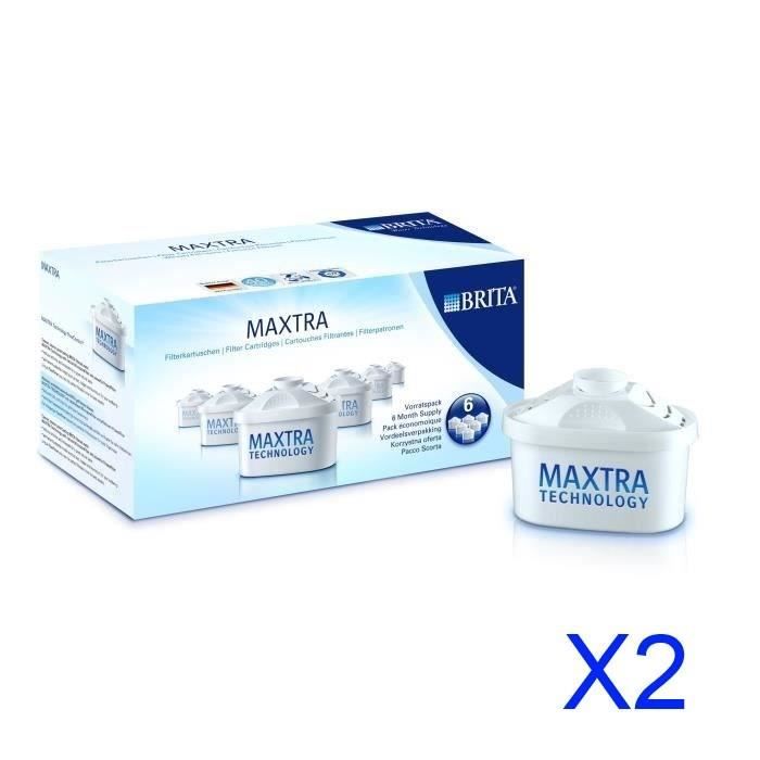 BRITA Packs de 12 Cartouches MAXTRA Brita Pickture