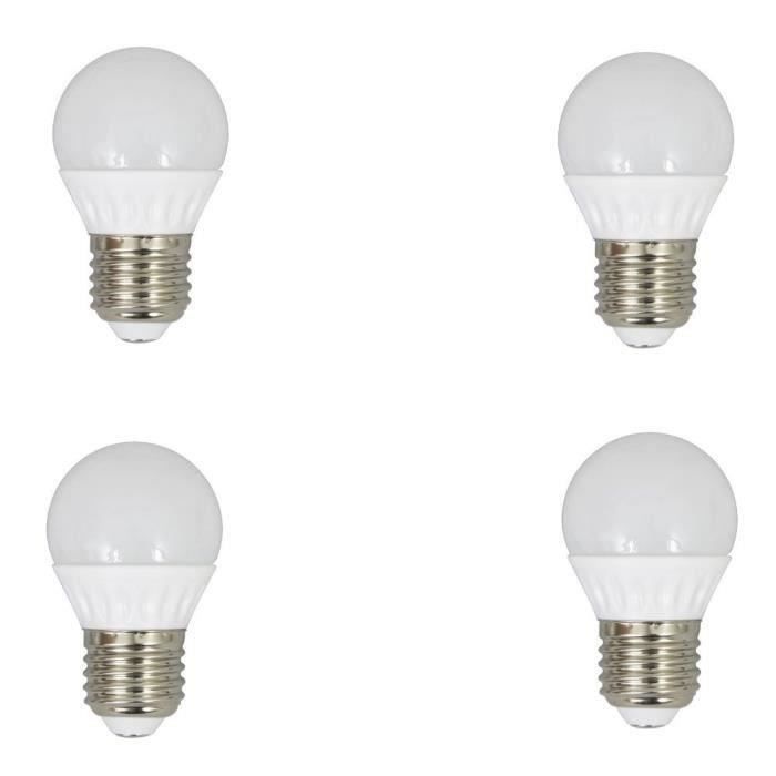 XQLite Lot de 4 Ampoules LED 8xLED SMD, 25W, E27 XQLITE Pickture
