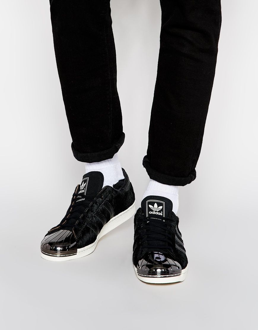 superstar 80s metal homme noir