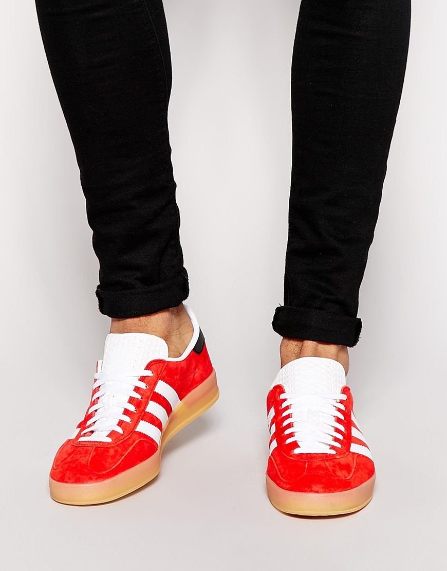 adidas gazelle rouge femme