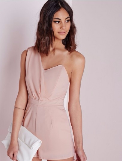 Missguided Playsuit Nude Missguided Pickture