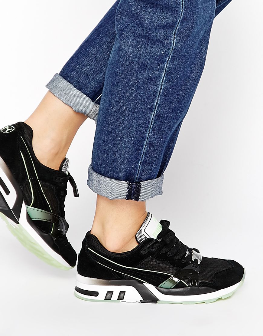 puma trinomic noir femme