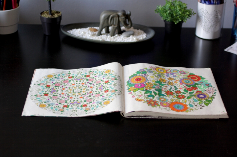 Jardin Secret Carnet De Coloriage
