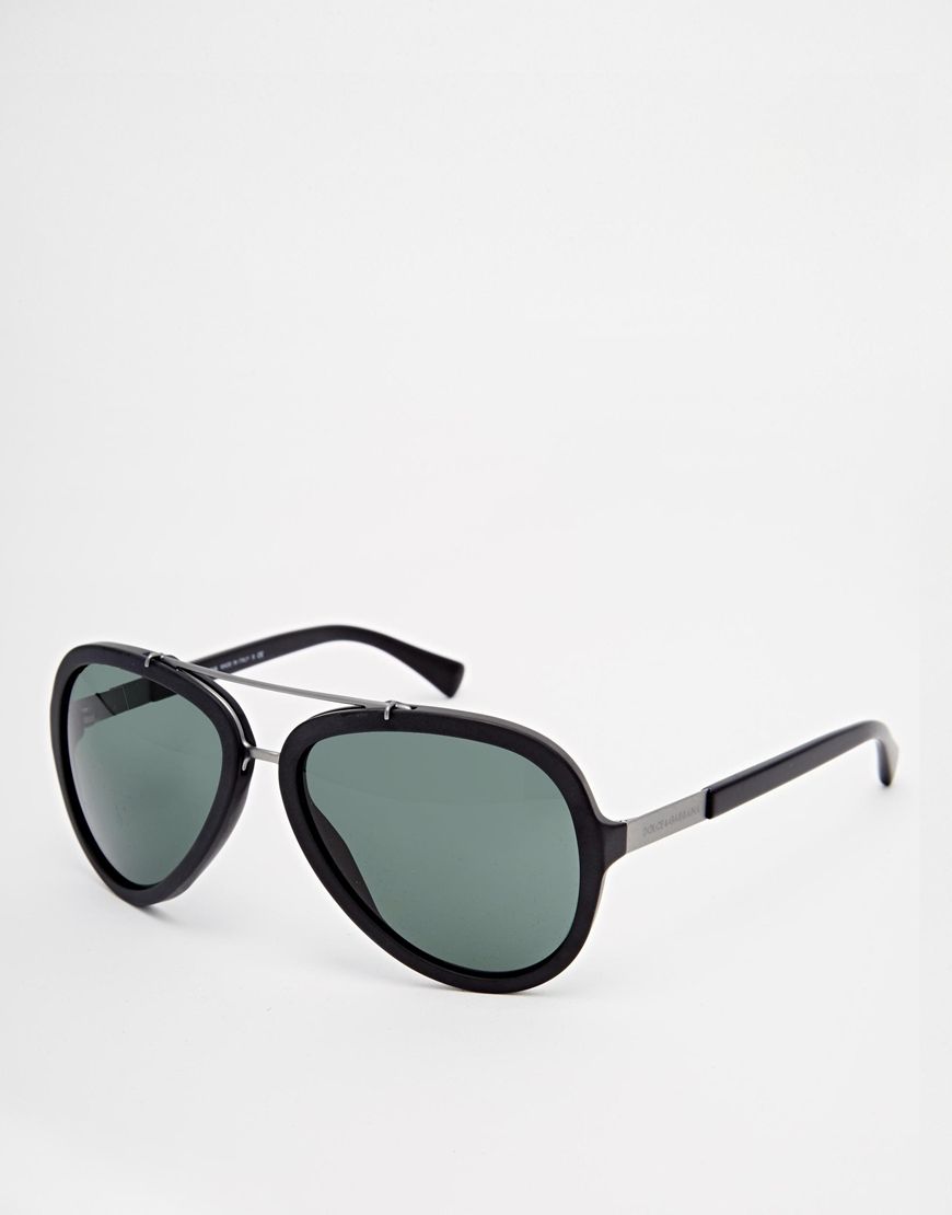 Dolce Gabbana Aviator Sunglasses Black Dolce Gabbana Pickture