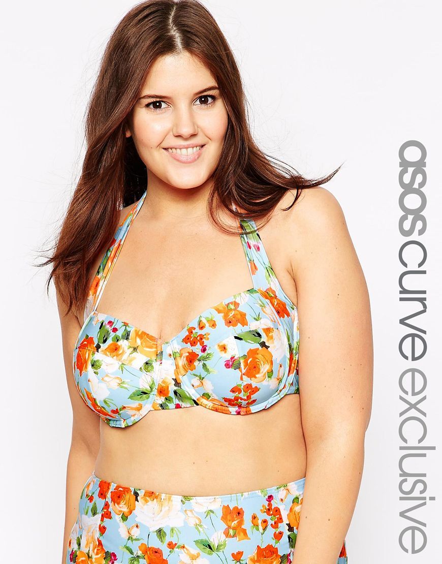 Exclusivit Asos Curve Top De Bikini Style Asos Curve Pickture