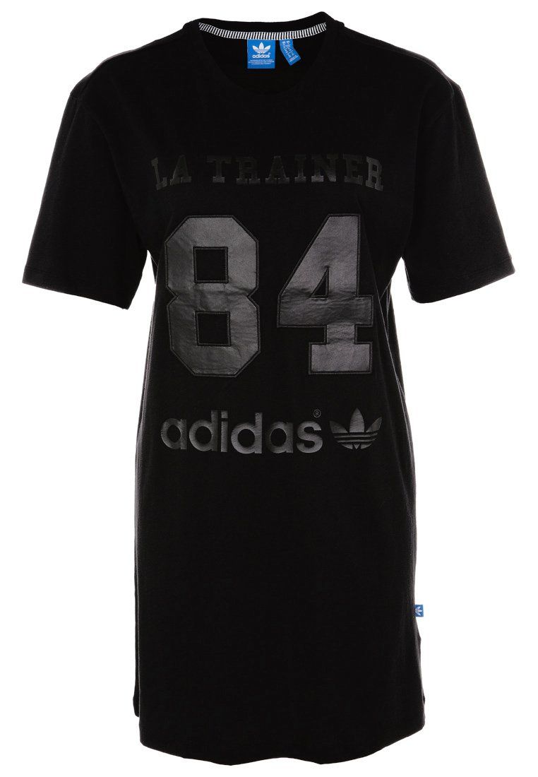 adidas Originals NUMBERS Robe en jersey black Adidas Originals Pickture
