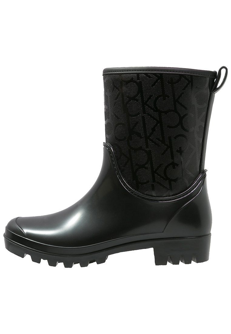 bottes calvin klein caoutchouc