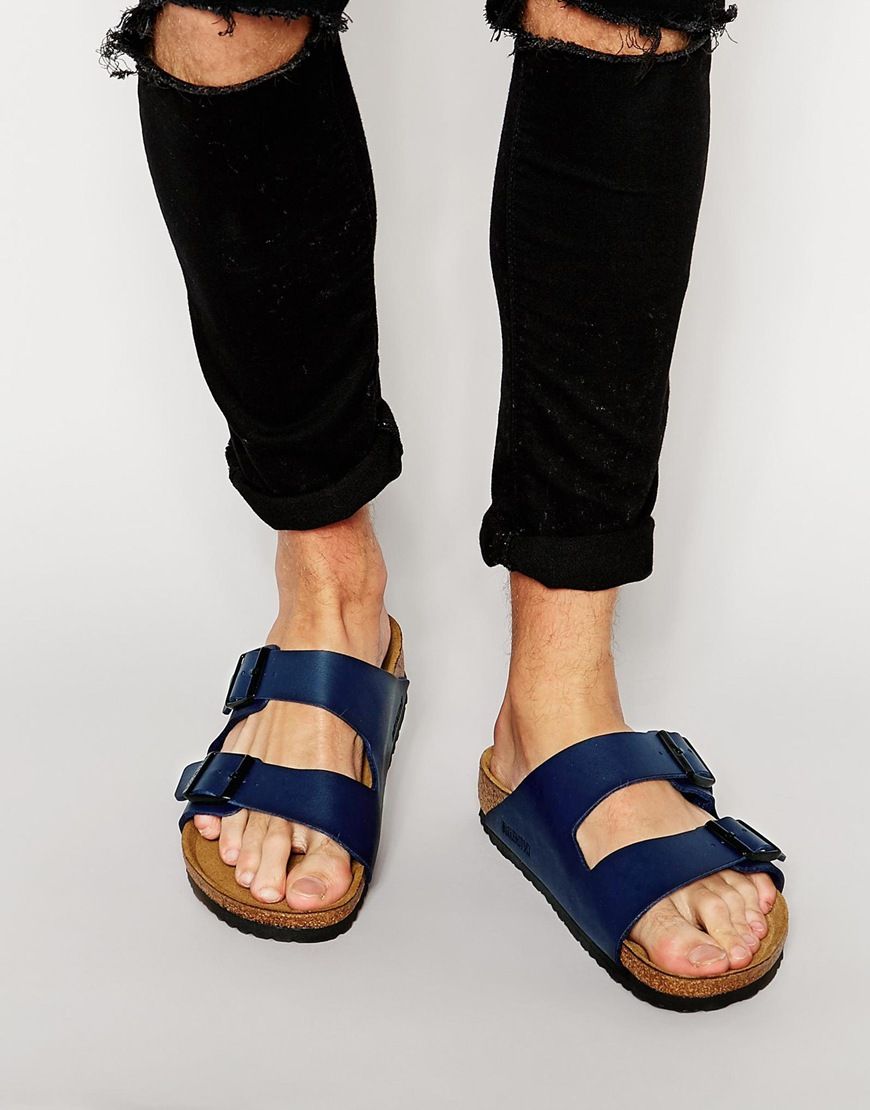 birkenstock arizona bleu