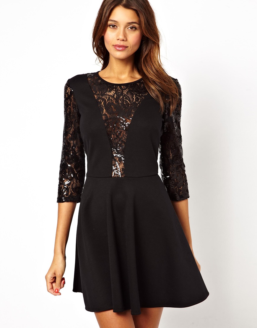 asos robe a sequin