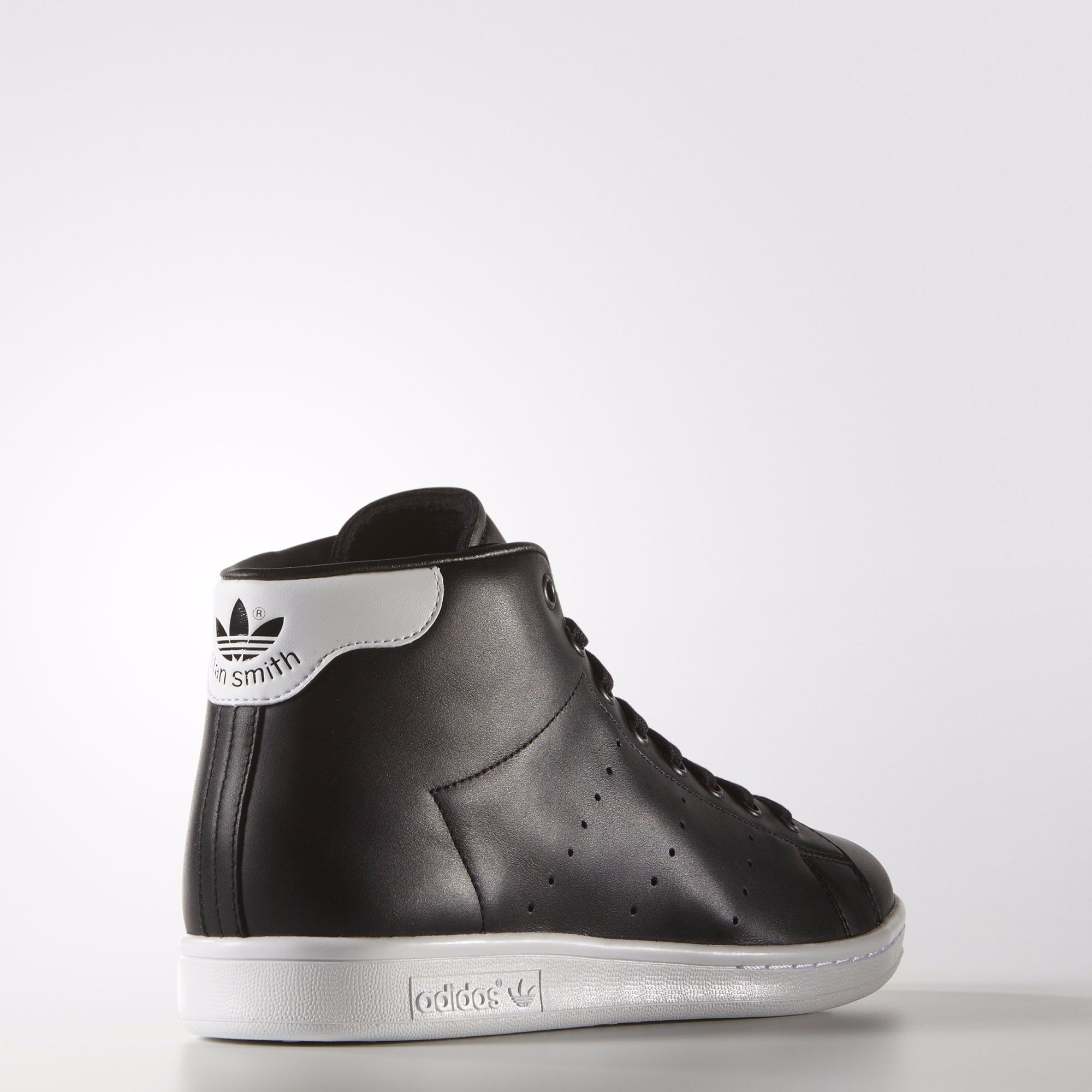 stan smith mid black