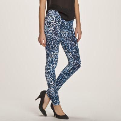 leopard lux 3 stripes leggings