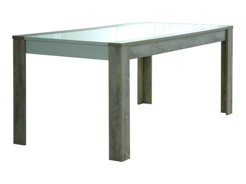 table de s jour 180 cm mars coloris ch ne blanc for table de sejour conforama - Ikea Mange Debout1539 table de s jour 180 cm mars coloris ch ne blanc for table de sejour conforama - Ikea Mange Debout1539
