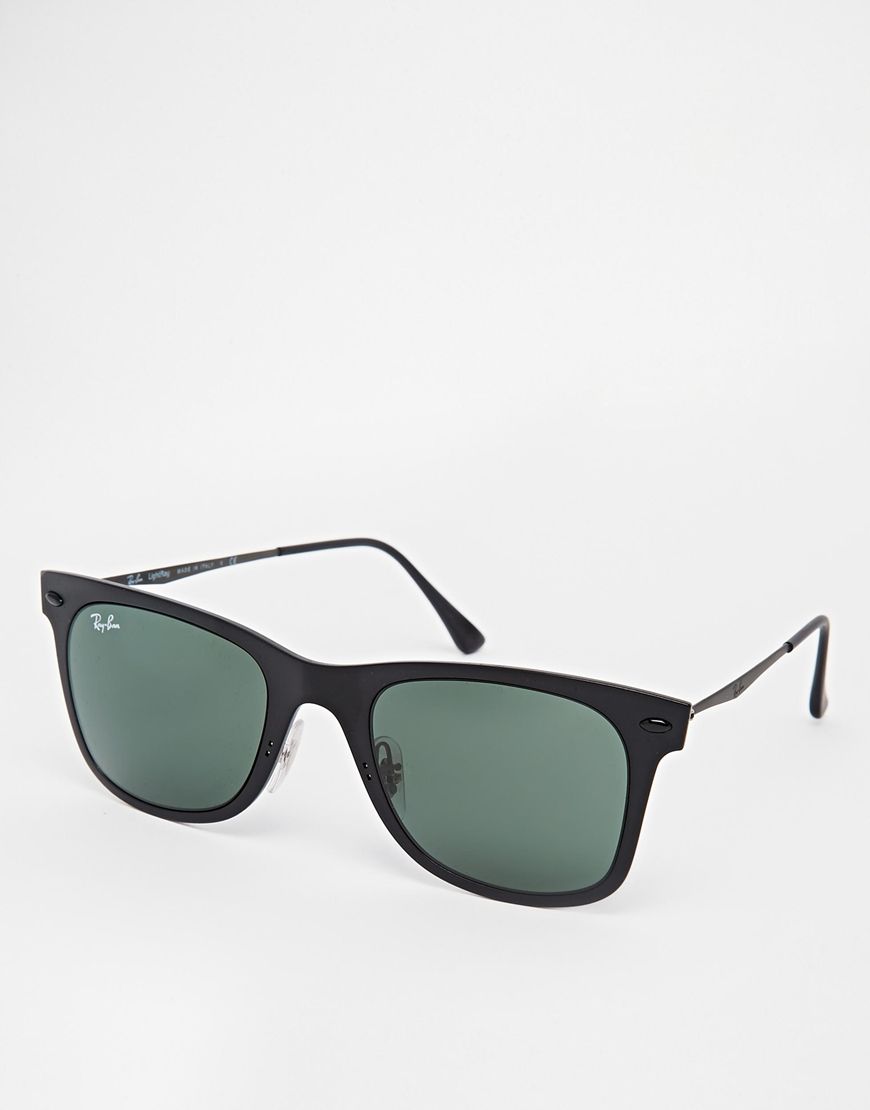 lunette soleil ray ban monture blanche