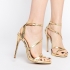 Carvela Gold high heel sandals - Pickture