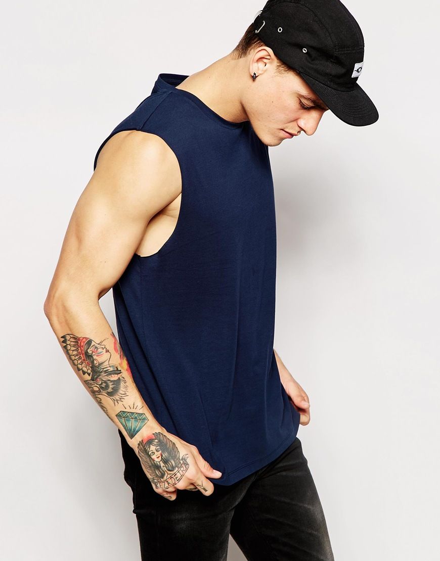 Asos T Shirt Sans Manches Asos Pickture